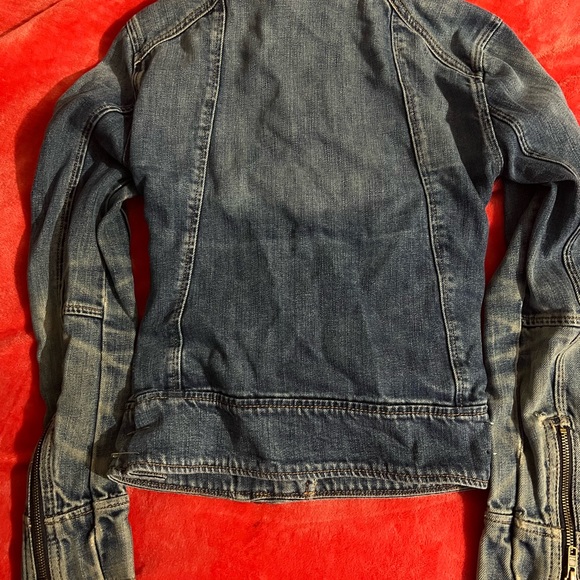 Mortal cycle denim Jacket - Picture 5 of 5